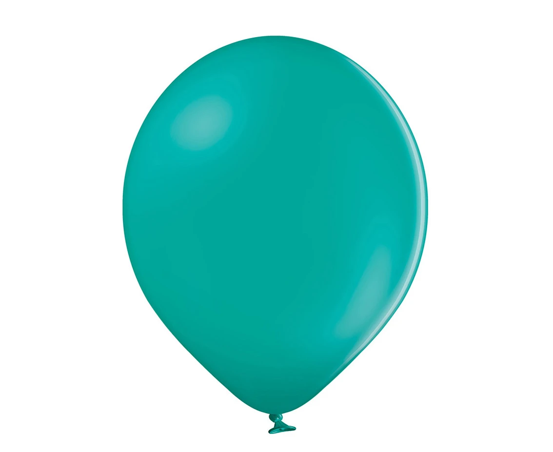 Balony Belbal 12", B105-013, (pastel turquoise) pastel turkusowe, 100szt.