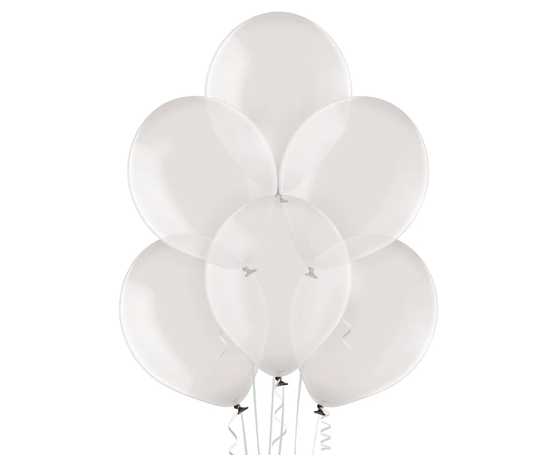 Balony Belbal 12", B105-040, (crystal soap grey) crystal szare, 100szt.