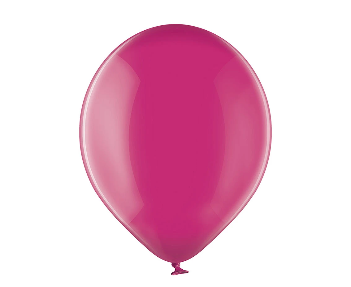Balony Belbal 12", B105-034, (crystal fuchsia) crystal fuksja, 100szt.