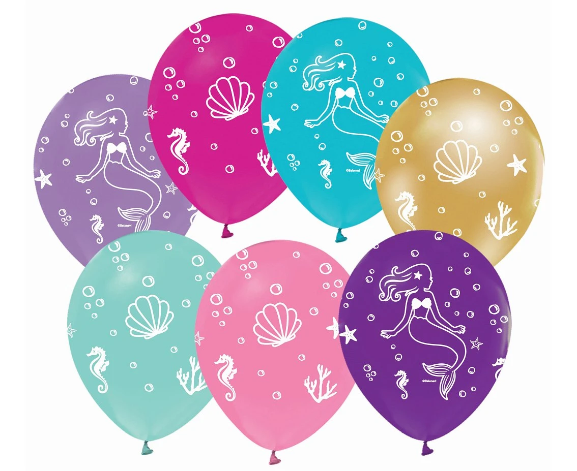 Balony Podmorski Świat, 12"/ 5 szt.