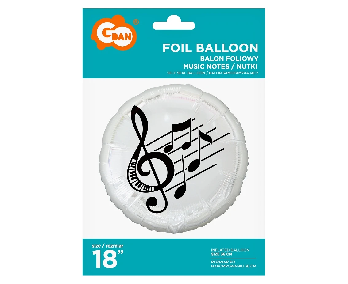 Balon foliowy Nutki, 18" KK