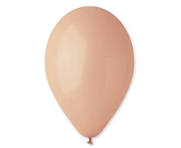 Balony Gemar 10", pastel przygaszone różowe, 100szt.