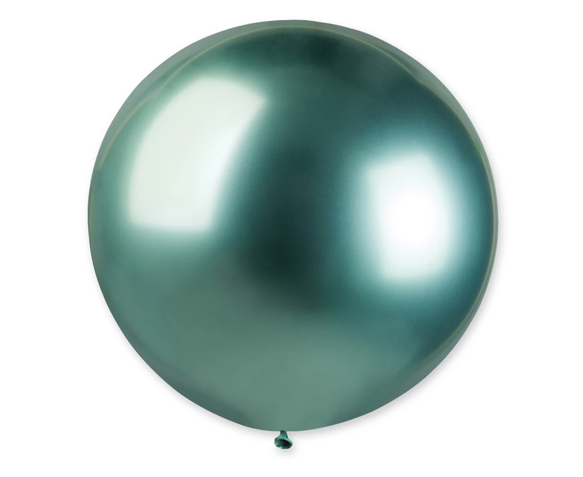 Balony Gemar, kula shiny 0,80m zielona, 1szt.