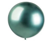 Balony Gemar, kula shiny 0,80m zielona, 1szt.