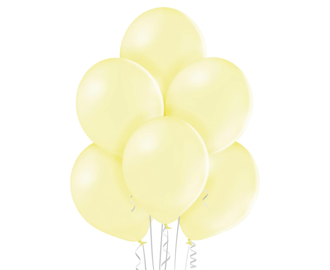 Balony Belbal 10,5", B85-450, (pastel lemon) pastel cytrynowe, 100szt.
