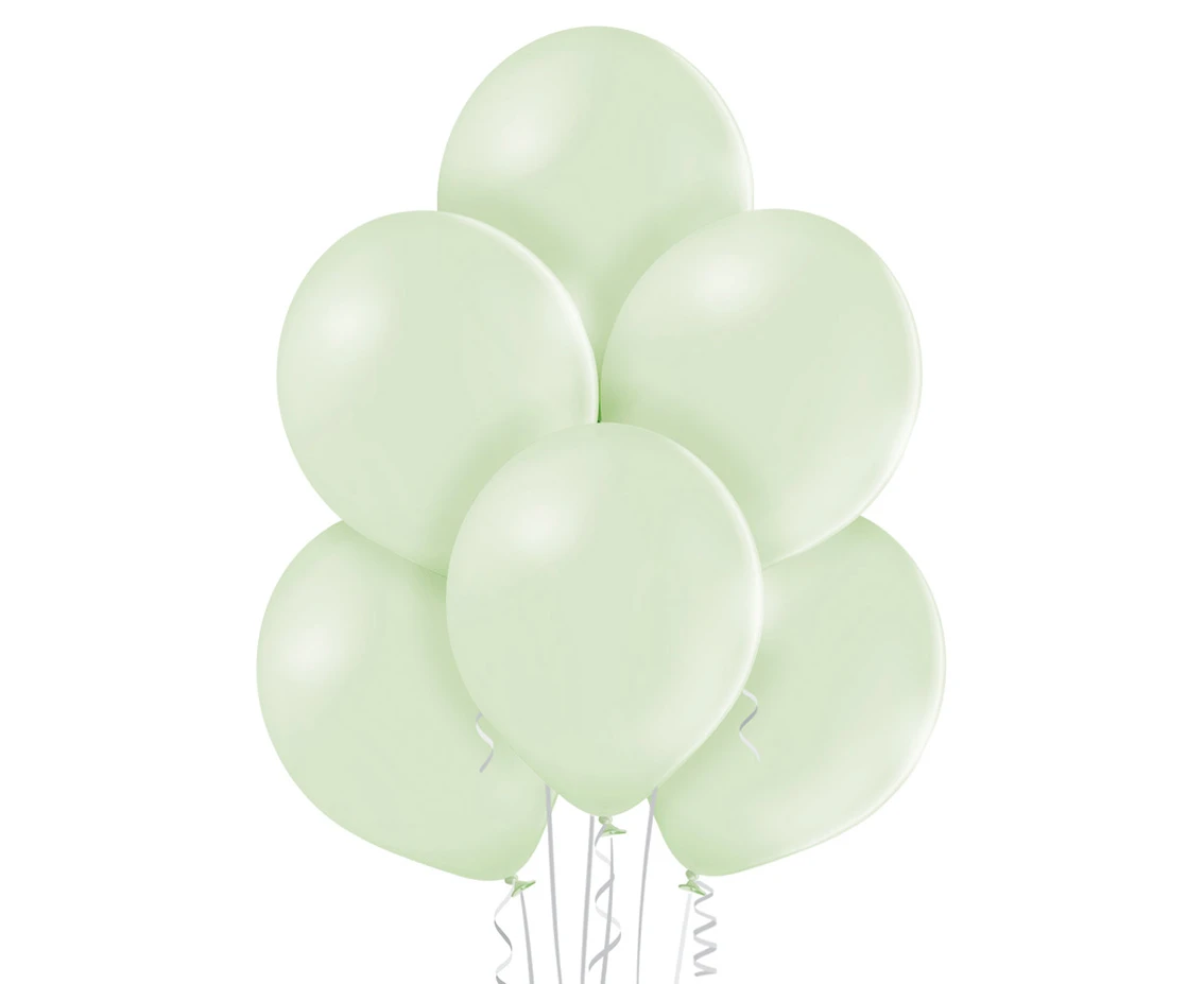 Balony Belbal 10,5", B85-452, (pastel kiwi cream) pastel kiwi kremowe, 100szt.