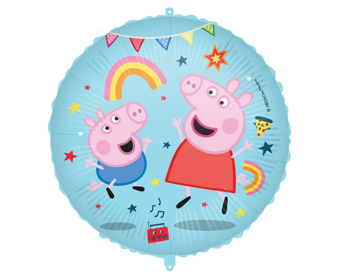 Balon foliowy 18 cali Peppa Pig Messy Play