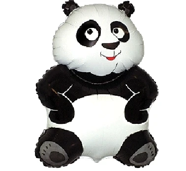 Balon foliowy 14" FX - Miś Panda, niepakowany