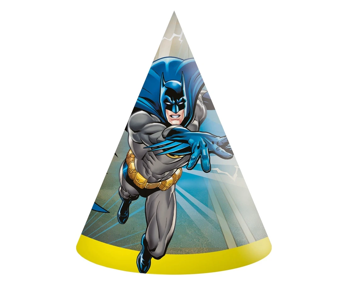 Czapeczki papierowe "Batman Rogue Rage", 6 szt.