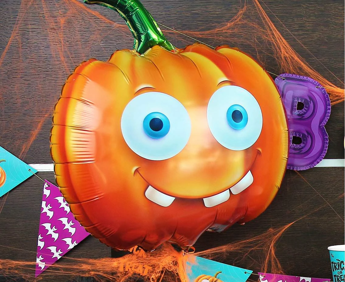 Balon foliowy Dynia BOO, 44x43 cm AA