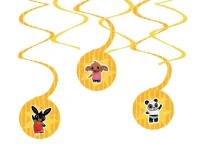 Dekoracja spirale "Bing" 6 szt. KK