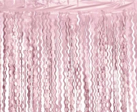 Kurtyna B&C Spirale, metaliczna różowa, 100x200 cm