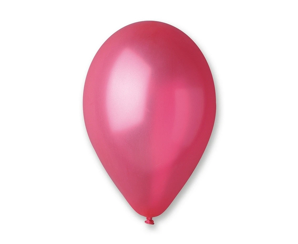 Balony B&C 12", metalik czerwone, nowy kolor, 10szt.