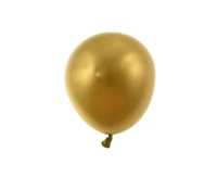Balony B&C 5", platyna złote, 20szt.