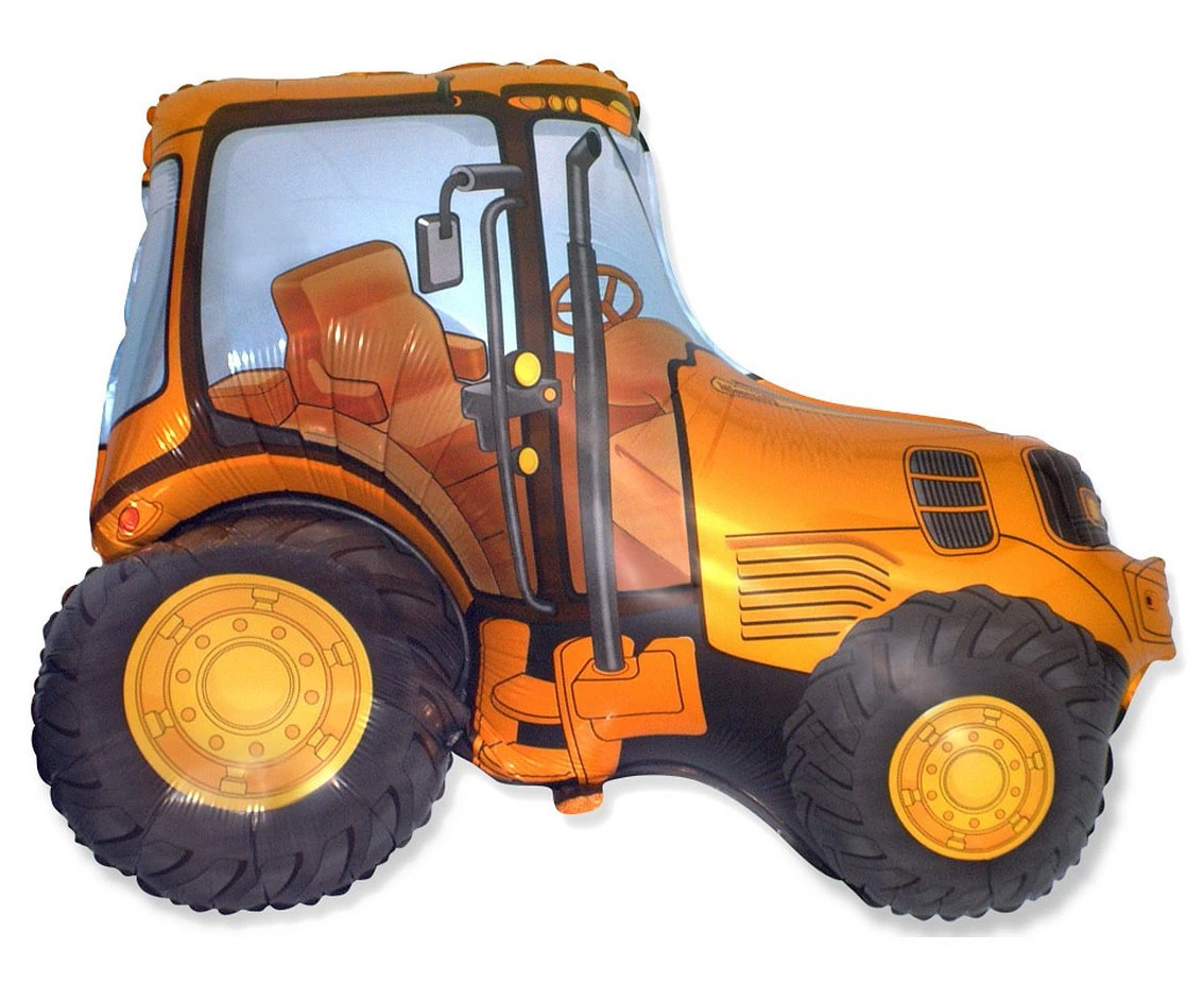 Balon foliowy 24" FX - Traktor (pomarańczowy), niepakowany