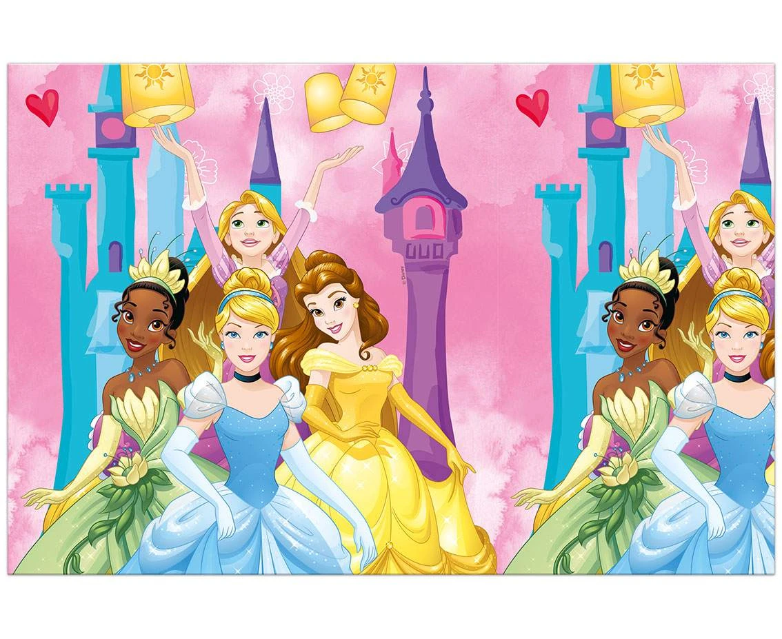 Obrus plastikowy "Princess Live Your Story" 120x180 cm KK