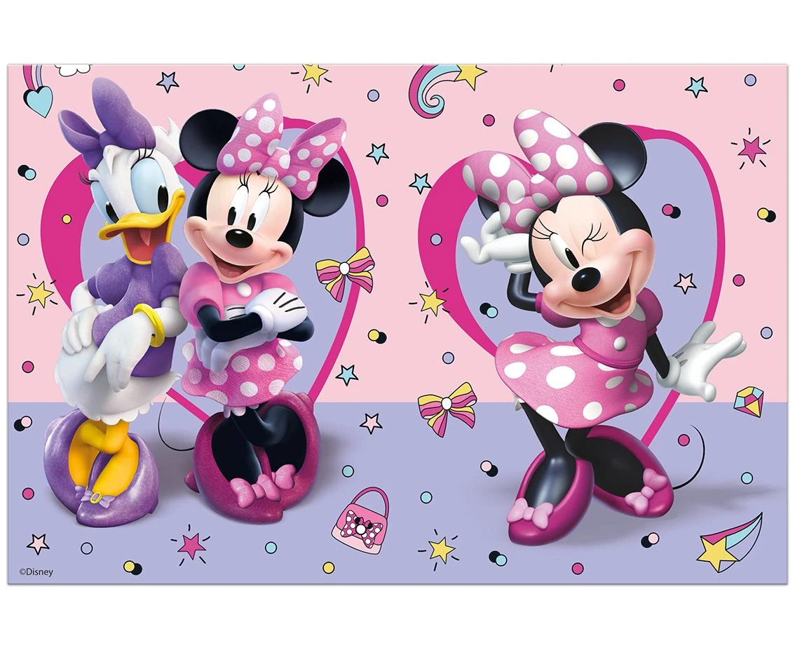 Obrus plastikowy Minnie Junior, 120x180 cm KK