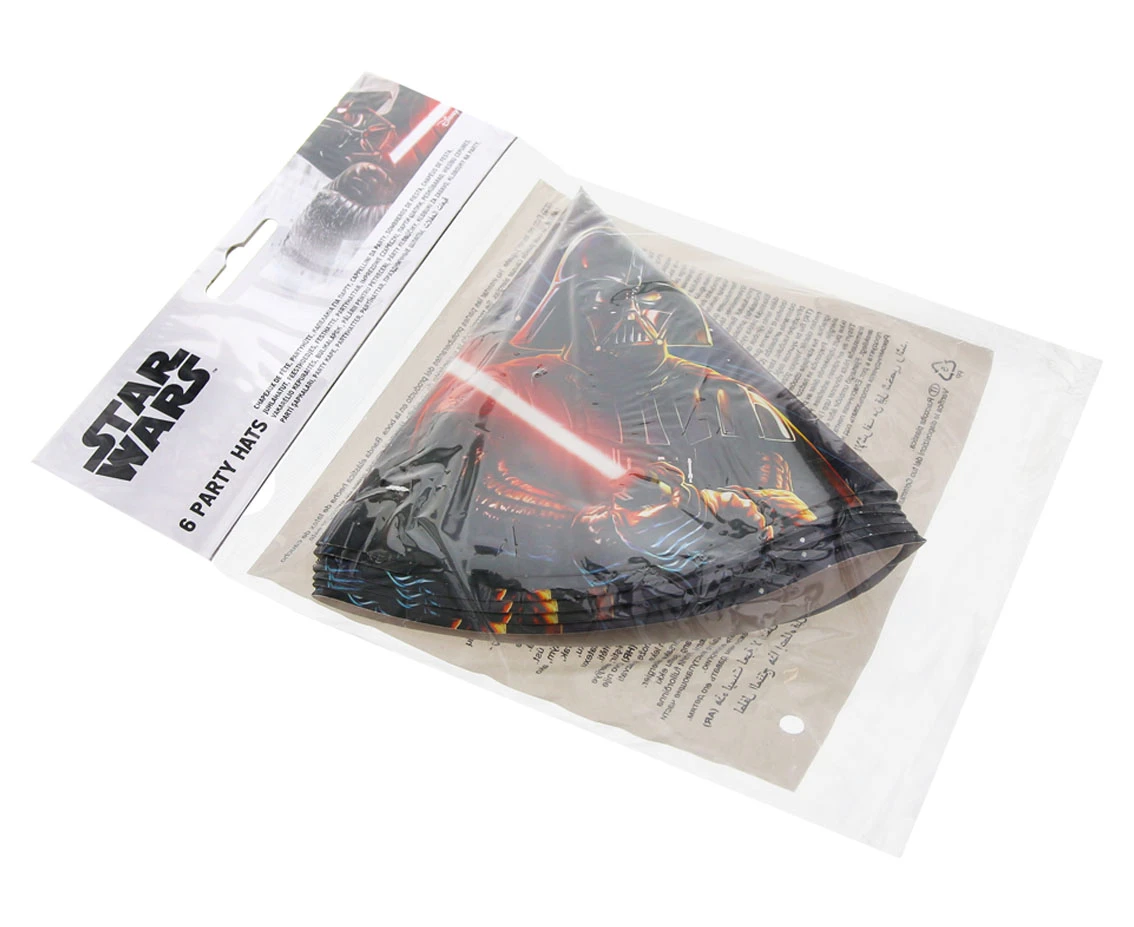 Czapeczki papierowe "Star Wars Galaxy" 6 szt.