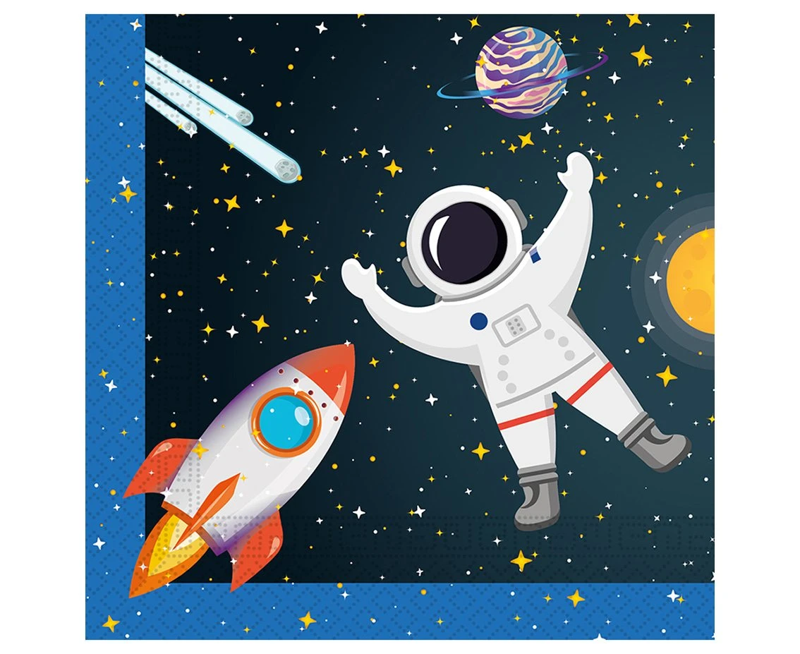 Serwetki papierowe Rocket Space , rozm. 33x33 cm, 20 szt. KK