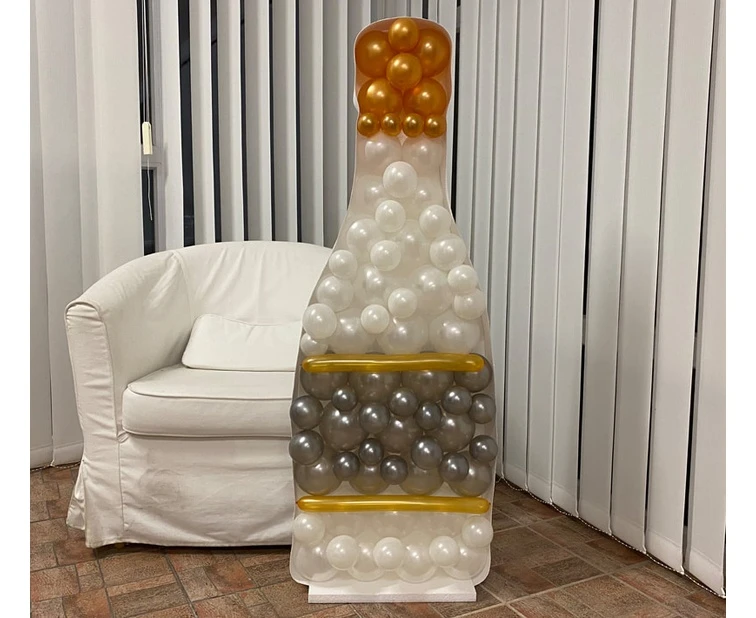 Szablon do wypełniania balonami - Butelka KK