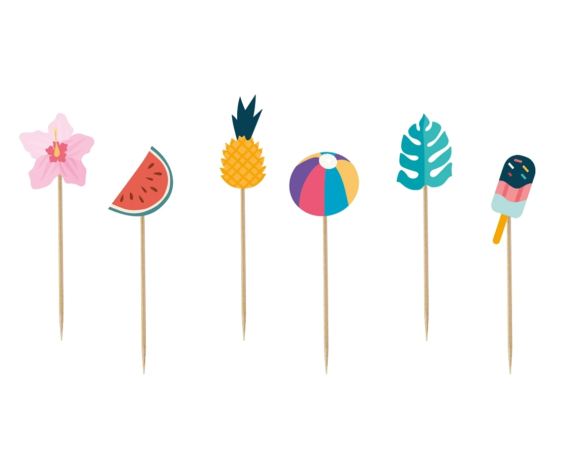 Pikery Summer - Let's party, 6 szt.