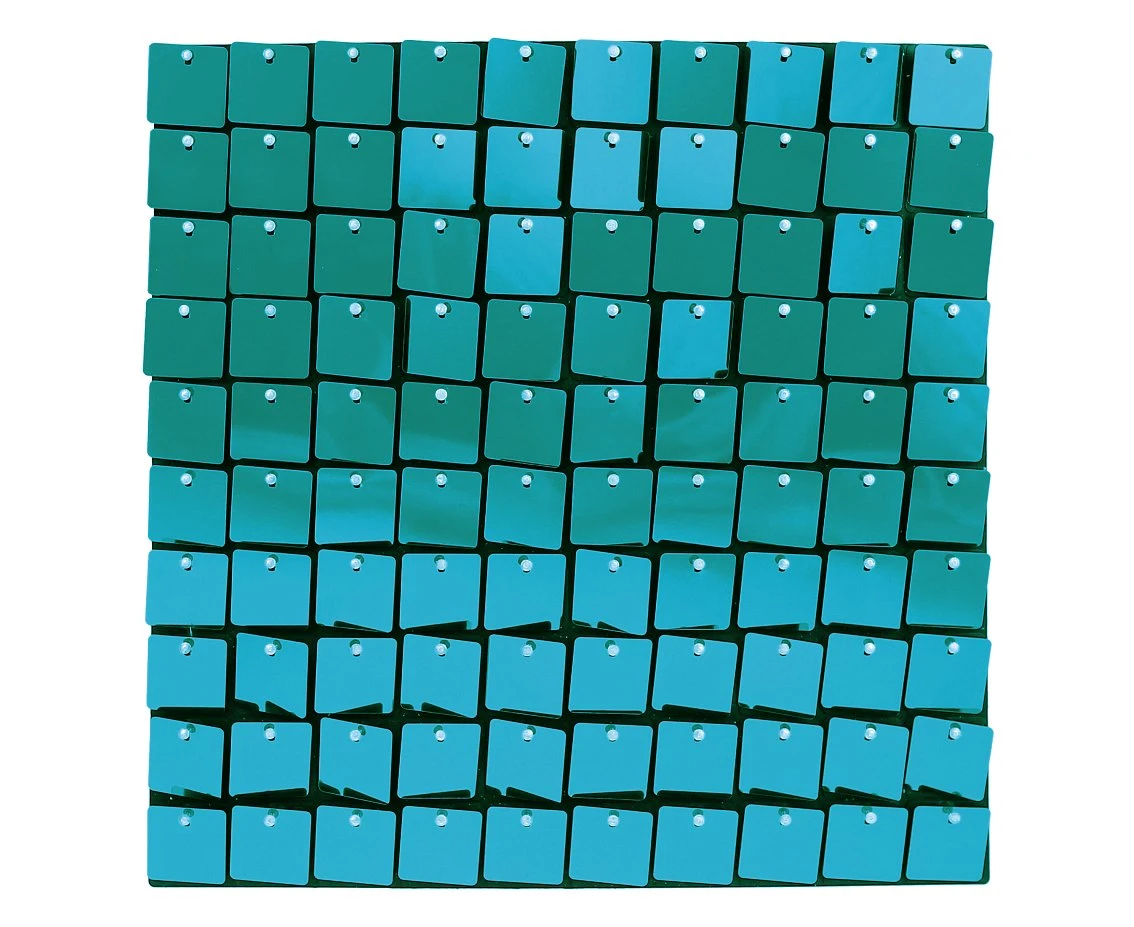 Panel dekoracyjny j. niebieski, czarne tło, 30x30 cm/ 100 kwadratów KK