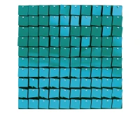 Panel dekoracyjny j. niebieski, czarne tło, 30x30 cm/ 100 kwadratów KK