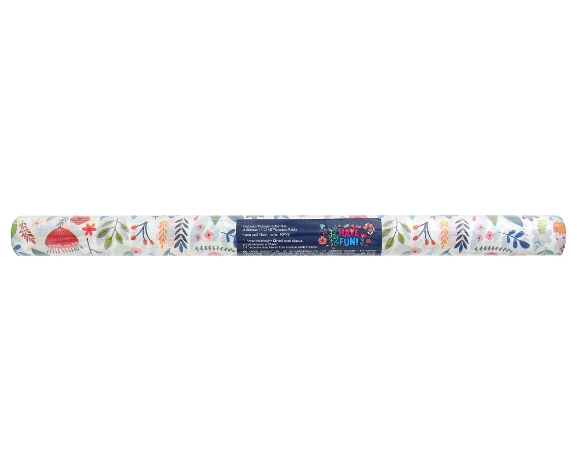 Bieżnik papierowy Summer - Have fun (light), 33x200 cm KK