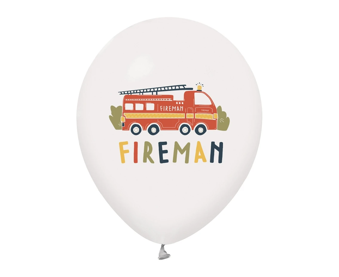 Balony Fireman, 12 cali/ 5 szt.