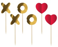 Pikery XoXo, 6 szt.