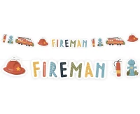 Girlanda papierowa Fireman, 300 cm KK