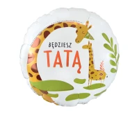 Balon foliowy Będziesz Tatą, 18" KK