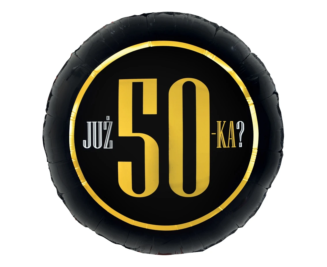Balon foliowy Już 50-ka?, 18 cali KK