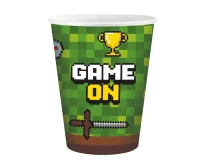 Kubeczki papierowe Game On, 250 ml, 6 szt. KK