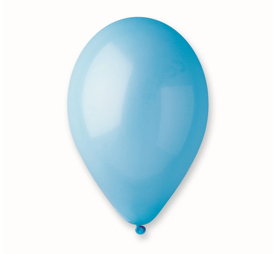 Balony Gemar 10", pastel błękitne, 100szt.