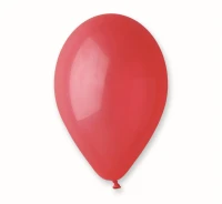 Balony Gemar 10", pastel ciemnoczerwone, 100szt.