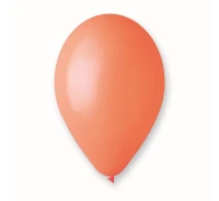 Balony Gemar 10", pastel pomarańczowe, 100szt.
