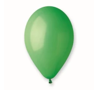 Balony Gemar 10", pastel zielone, 100szt.