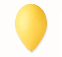 Balony Gemar 10", pastel żółte, 100szt.