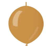 Balony Gemar 13", metalik do girland złoty, 100szt. KK