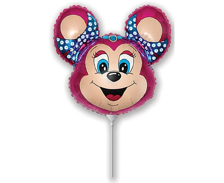 Balon foliowy 14" FX - Babsy Mouse (różowa), niepakowany