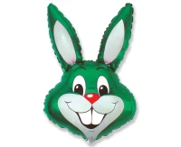 Balon foliowy 24" FX - Rabbit (zielony), niepakowany