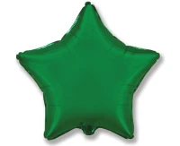 Balon foliowy 18" FX - Gwiazda (zielona), niepakowany