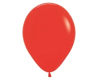 Balony Sempertex 12", (red) Czerwone, 50 szt.