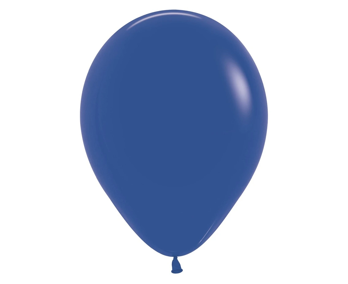 Balony Sempertex 12", (royal blue) Królewski Błękit, 50 szt.