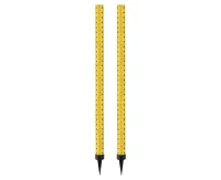 Fontanny party 26 cm/ 2 szt., holograficzne złote