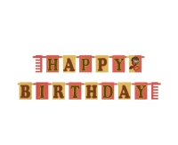 Banner papierowy Happy Birthday - Harry Potter, rozm. 160 cm KK