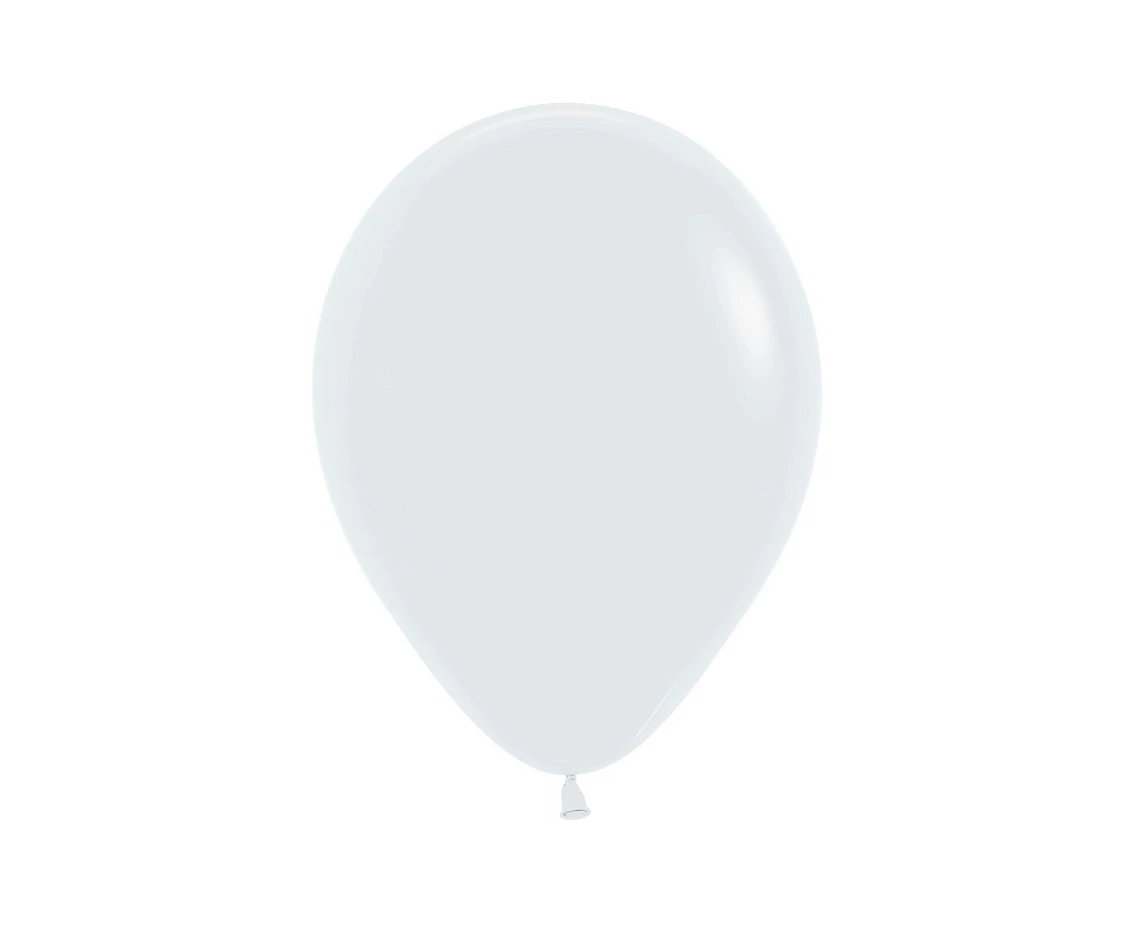 Balony Sempertex 5", (white) Białe, 50 szt.