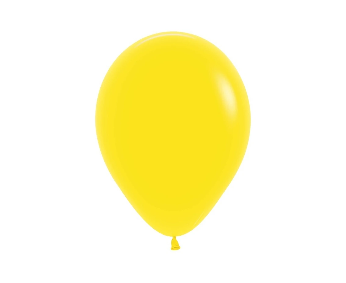 Balony Sempertex 5", (yellow) Żółte, 50 szt.