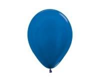 Balony Sempertex 5", (metallic blue) Metallic Niebieskie, 50 szt.